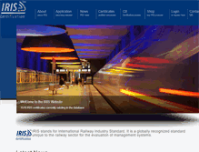Tablet Screenshot of iris-rail.org